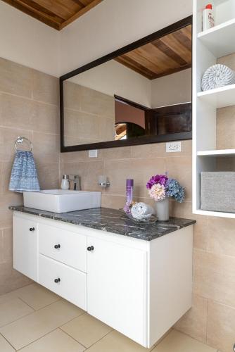 浴室, Casa Sofia, a Gem Close to Orosi Thermal Pools! in 卡塔戈