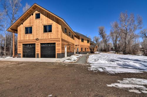 Riverfront Home with BBQ 2 Mi to Downtown Gunnison!