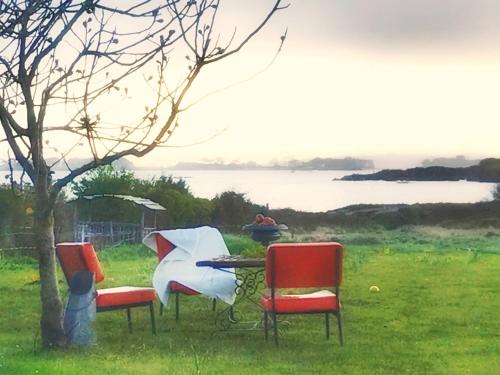 Le petit gîte cosy de Kerigou avec vue mer et plage - Location saisonnière - Saint-Pol-de-Léon