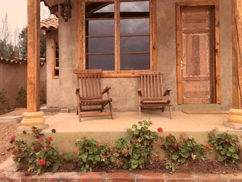 B&B Santa Cruz - Eco Lodge Valle de los Artistas, Colchagua, Lolol - Bed and Breakfast Santa Cruz