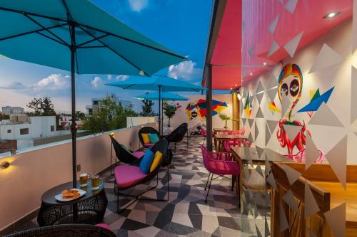 Balcony/terrace, FCH Hotel Providencia in Guadalajara