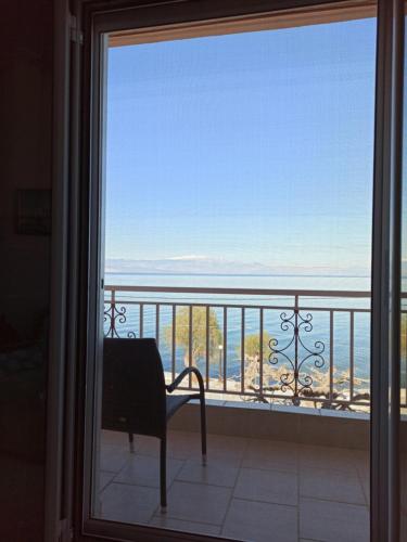 Erkély/terasz, Panorama Hotel - Restaurant in Diakopto
