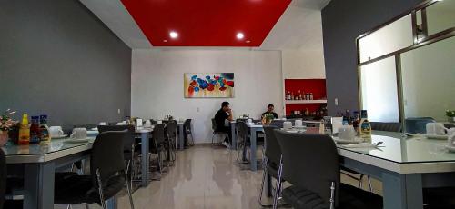 ห้องอาหาร, Hotel Zepeda in ใจกลางเมืองปาเลงเก