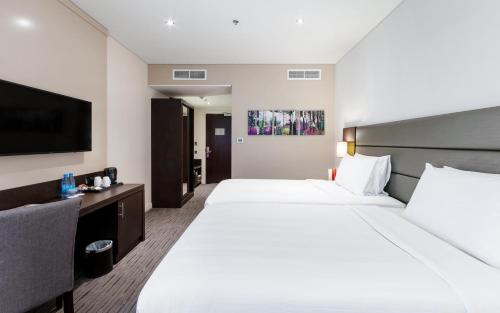 Twin room, smokers allowed