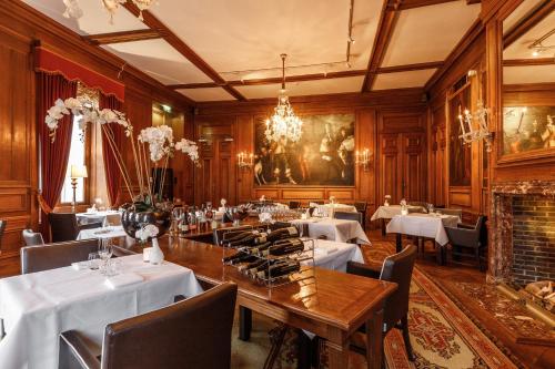Restaurant, Fletcher Hotel Paleis Stadhouderlijk Hof in Leeuwarden