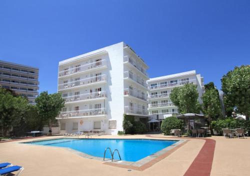 Exterior view, Hotel Villa Garbi in Lloret De Mar