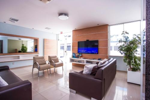 ล็อบบี้, Hotel Itapema Meia Praia in อิตาเปม่า