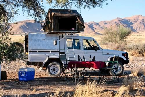 Namib Desert Campsite Solitaire