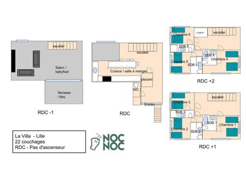 NOCNOC - La Villa Cachee - image 4