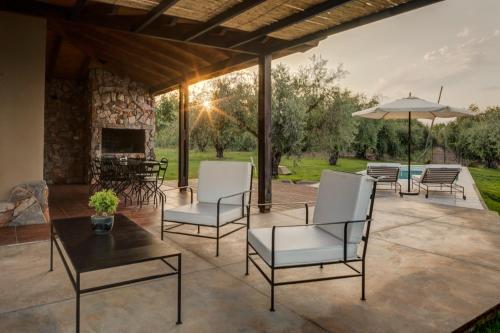 Swimming pool, Posada Verde Oliva in Maipu