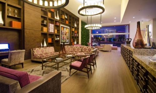 Közös társalgó / TV, Hotel Stadium Leon in Leon