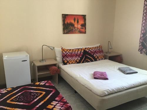 1 double bed
