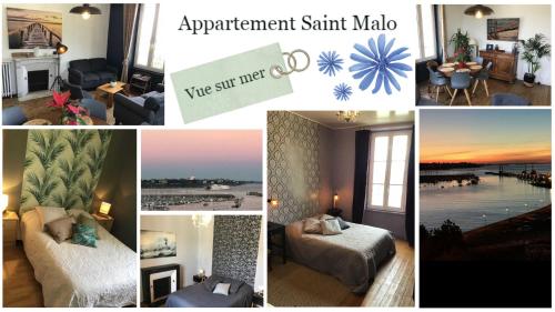 Bel appartement vue mer Saint-Malo