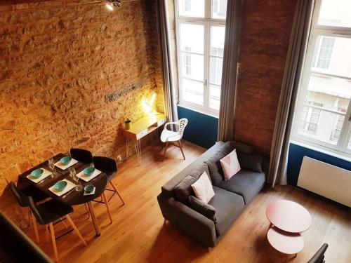 Charmant appartement style Canut Pentes Croix Rousse - Location saisonnière - Lyon