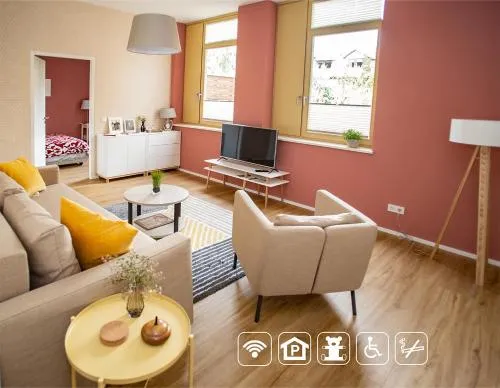 Eckhof Domizil - Großzügige Ferienwohnung mit kleinem Garten in der Altstadt von Gotha in Gotha, Deutschland