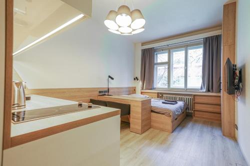 Business Studio Andel, 10 min to Centre, NETFLIX, Paid Parking, Praha (fotografie 4)