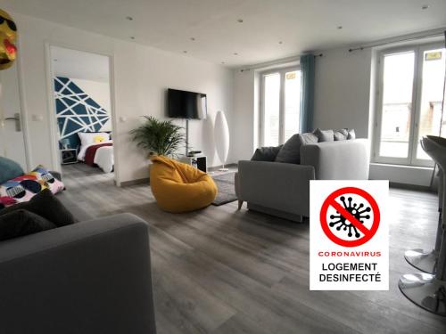 La Suite Emoji - SDP - Location saisonnière - Lagny-sur-Marne