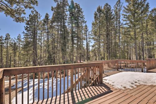 Angel Fire Escape with Deck Less Than 4 Miles to Resort!