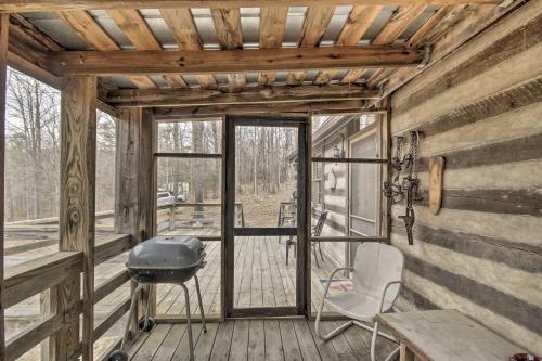 Scenic Cabin with Deck and Fire Pit - Near Hiking!