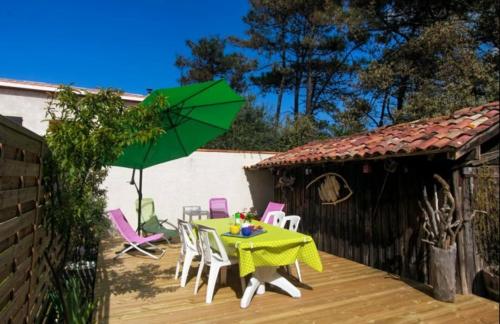 Nice House near the beach, beautiful garden and terrace gîte à louer Hourtin-Plage