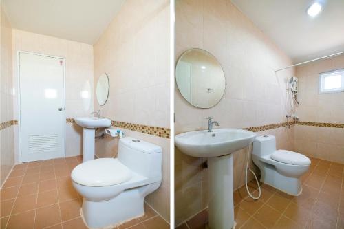 Ванная комната, OYO 789 Andaman Place Baandon in Тхаланг