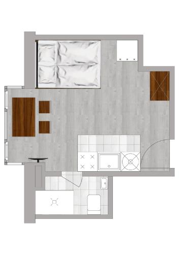 1-Zimmer Apartment Standard image 7