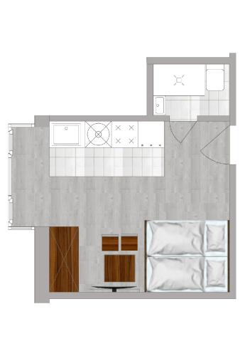 1-Zimmer Apartment Standard image 6
