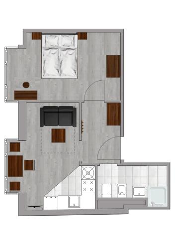 ARABEST Aparthotel & Boardinghouse, Mnichov (fotografie 10)