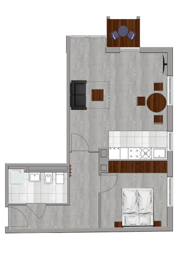ARABEST Aparthotel & Boardinghouse Room Type - 2-Zimmer Apartment Komfort Plus+4