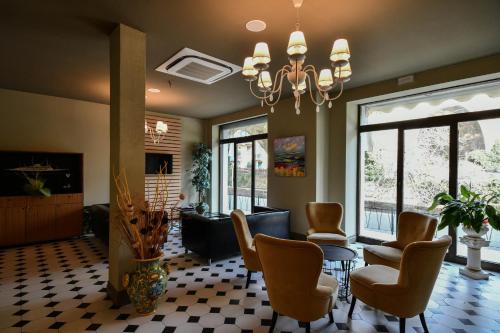 共用Lounge/電視區, 天堂公寓式酒店 (Hotel Residence Paradiso) in 蒙格里亞