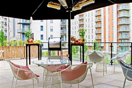 Balcony/terrace, Park Inn by Radisson Manchester City Centre in Manchester