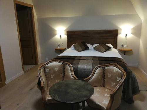 Auberge du Vieux Tour Le Manoir chambre d'hôte Englesqueville-en-Auge