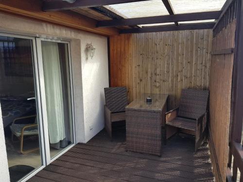 陽台/露台, Ferienwohnung 2 in Nähe der Ostsee (Ferienwohnung 2 in Nahe der Ostsee) in 格雷沃斯米倫