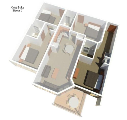 1 king bed