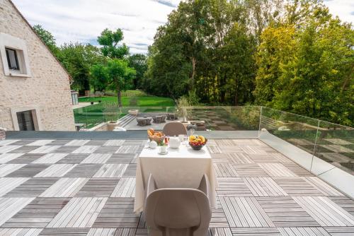 parveke/terassi, Le Moulin des Marais in Muu