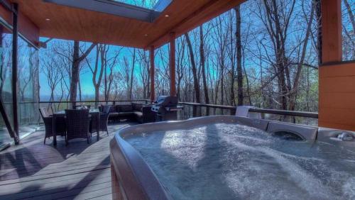 Savasana in Blue Ridge, USA