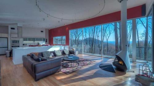 Savasana in Blue Ridge, USA