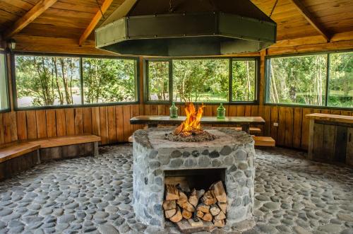 Cabañas Parque Michimahuida (Cabanas Parque Michimahuida) in Čaitena