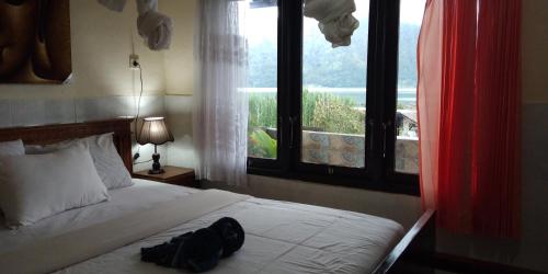 Volcano Living Room Type - Double Room with Lake View