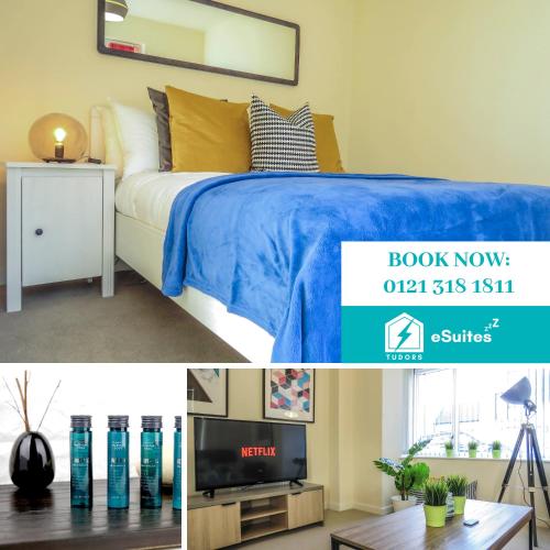 Tudors eSuites City Centre Townhouse Four Bedrooms gîte à louer Saltley