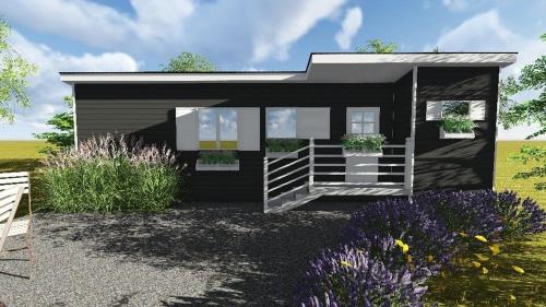 Type B Comfort 5 persoons Chalet