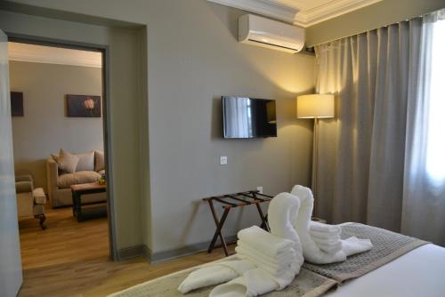 1 double bed