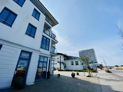 Marthes Seeblick in Warnemünde, Deutschland