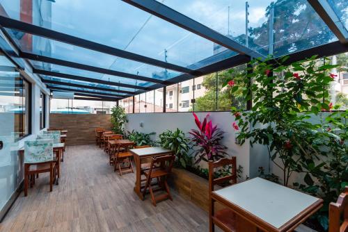 مطعم, Apart Hotel Vila Mar in Canasvieiras