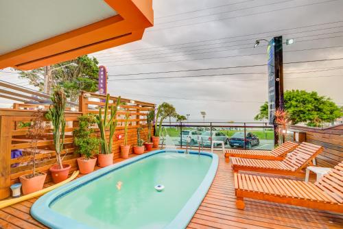 مسبح, Apart Hotel Vila Mar in Canasvieiras
