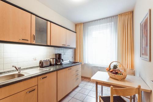 кухня, Aparthotel Munzgasse An der Frauenkirche in Dresden