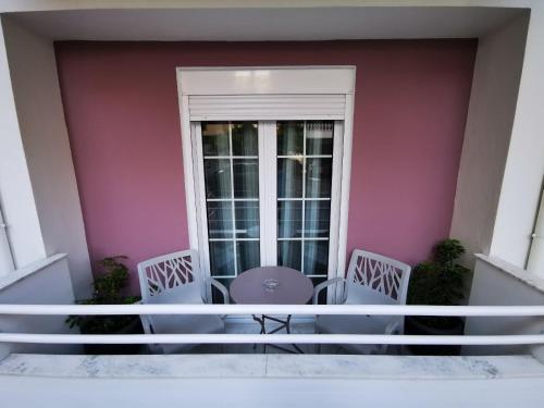 balcon/terasă, Home Volos in Kamena Vourla