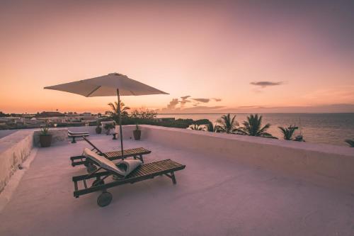 Balcony/terrace, Terraco das Quitandas Design Accommodation-AL in Mozambique Island