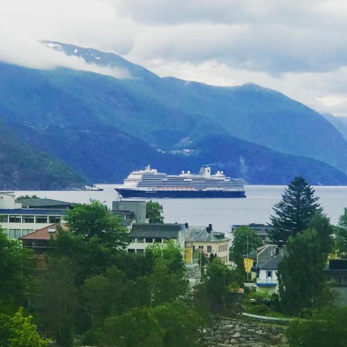 View, Villa Lovise Riverside in Stranda