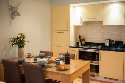 Létesítmények, 40 négyzetméteres, 1 hálószobás Apartman 1 fürdőszobával Great Glen Út területén (Glenwood Apartment at The Highland Club, Loch Ness) in Fort Augustus Városközpont